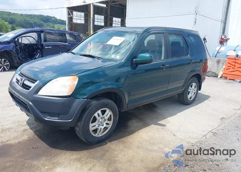 2003 Honda Cr-V Ex из США, поврежденный, VIN SHSRD78843U141280